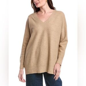 Croft & Barrow Tan V-Neck Lightweight Knit Sweater XXL
